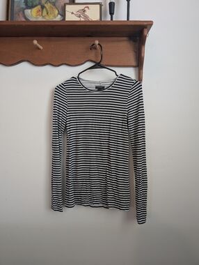 Halogen Striped Long Sleeve Shirt